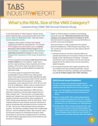 Vitamin Study White Paper