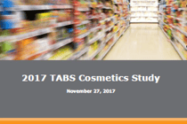 2017 Cosmetics Study