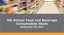 2017 Food & Beverage Study