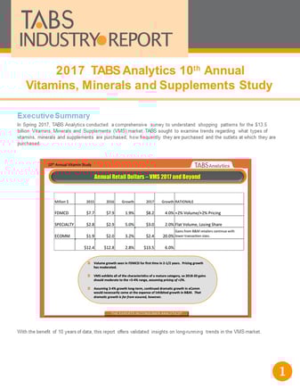 Vitamins and Minerals Study 2017