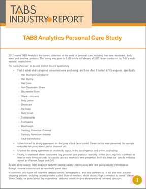 Personal Care Study
