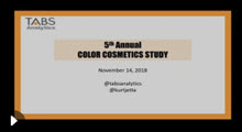 2018 Color Cosmetics Webinar