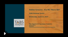 2019 TABS Online Grocery Webinar