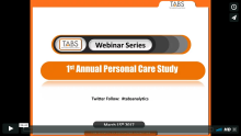 2017 1st Annual Personal Care Study Webinar