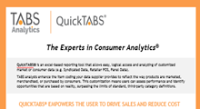 QUICKTABS® Product Sheet